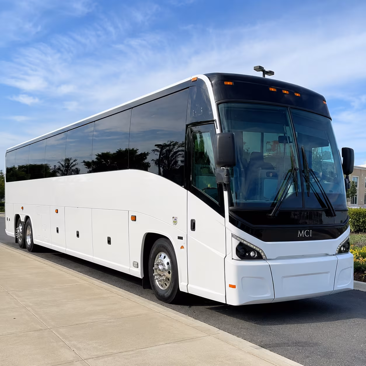 bus rentals for federal contractors and agency teams near mckinney