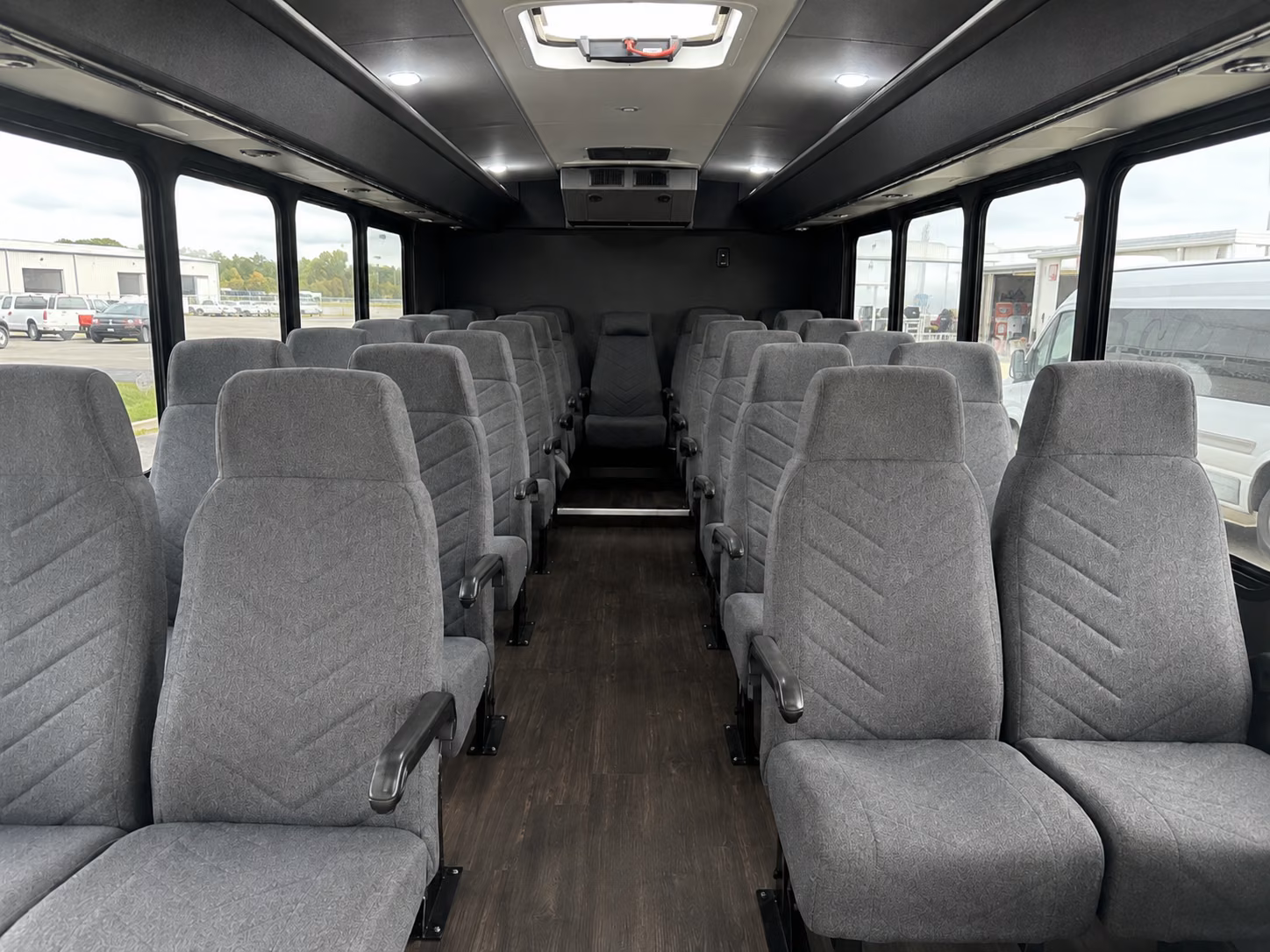 mckinney 15 passenger minibus interior