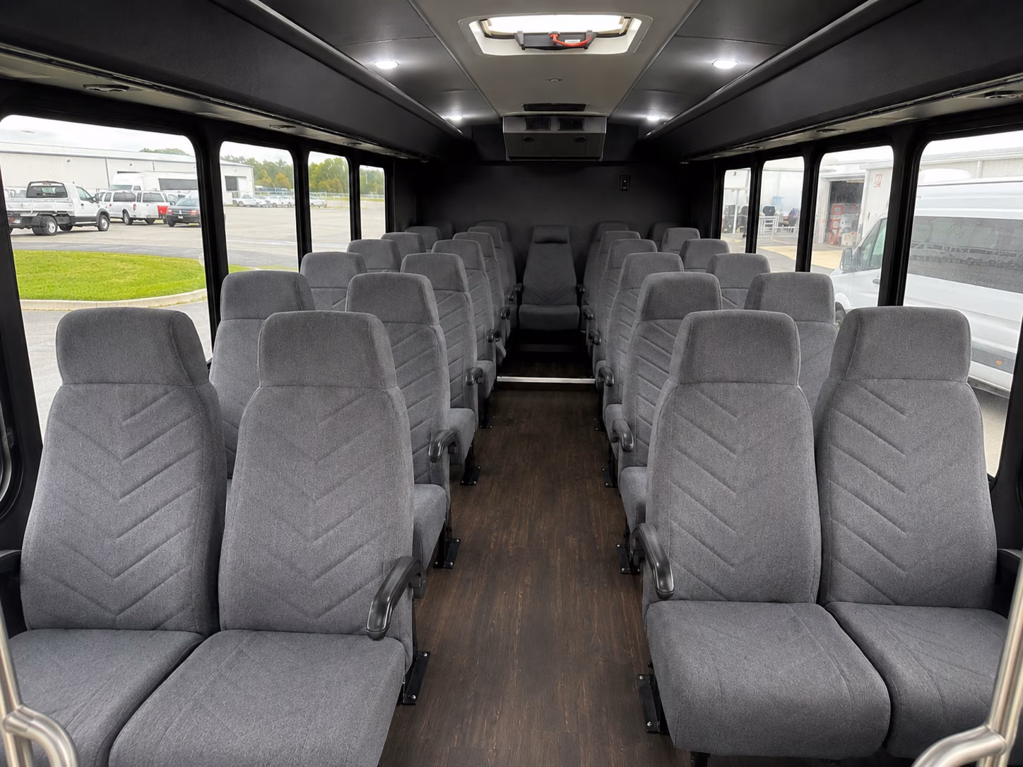 mckinney 20 passenger minibus inside