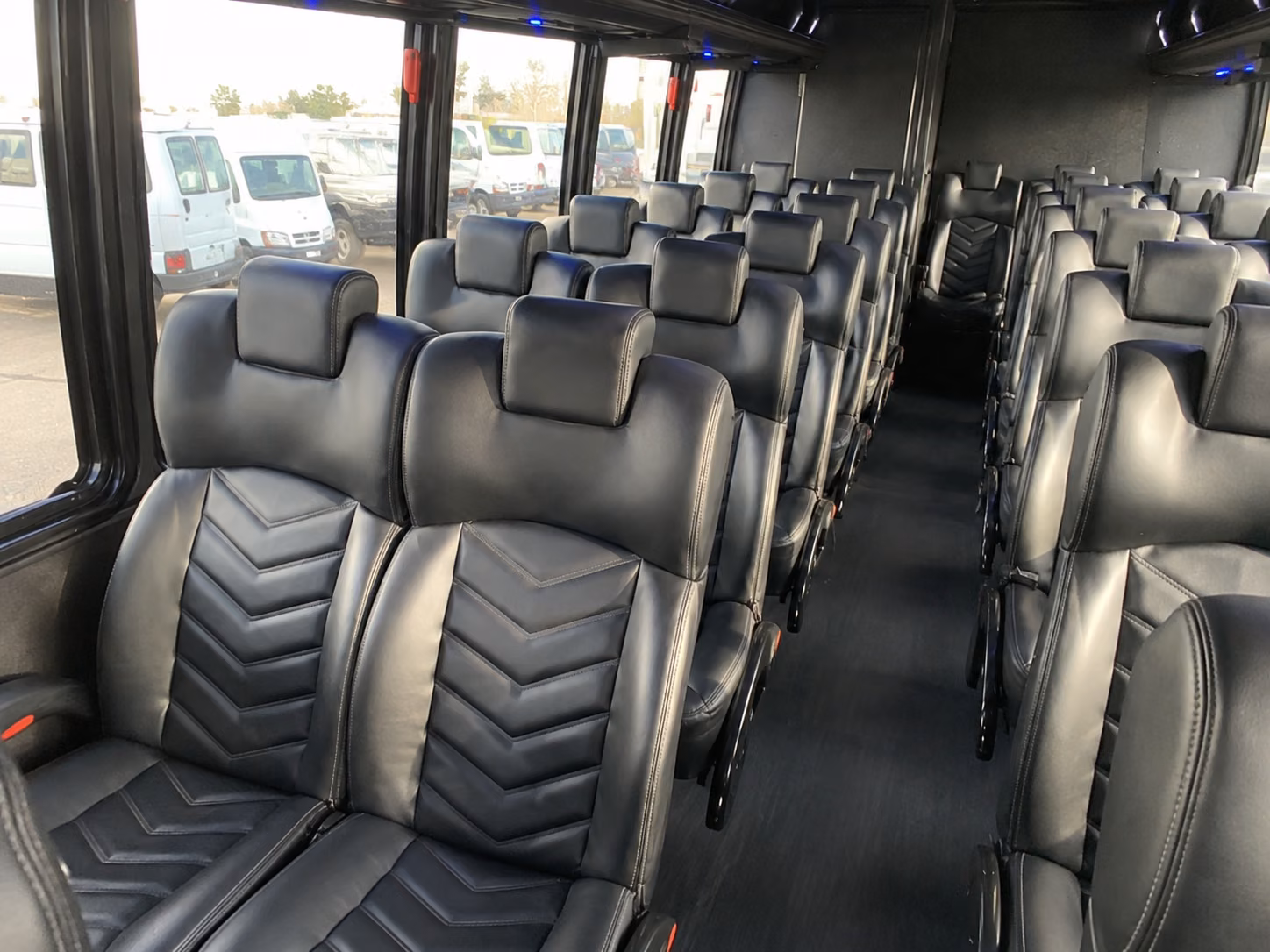 mckinney 20 passenger minibus interior