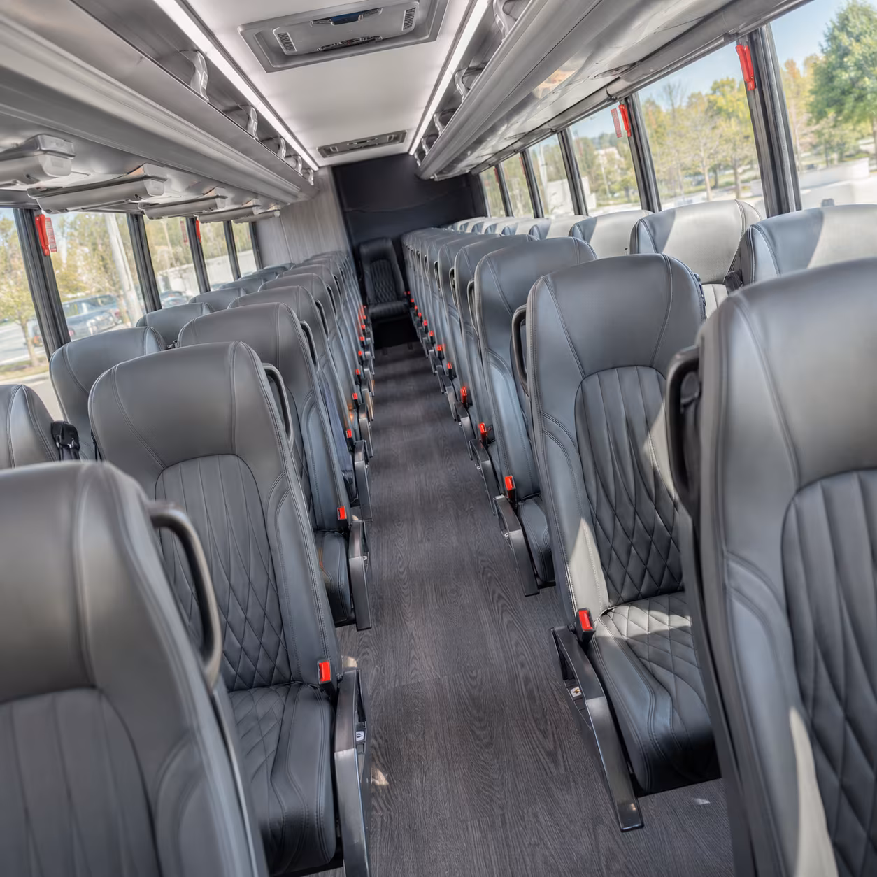 mckinney 25 passenger minibus inside