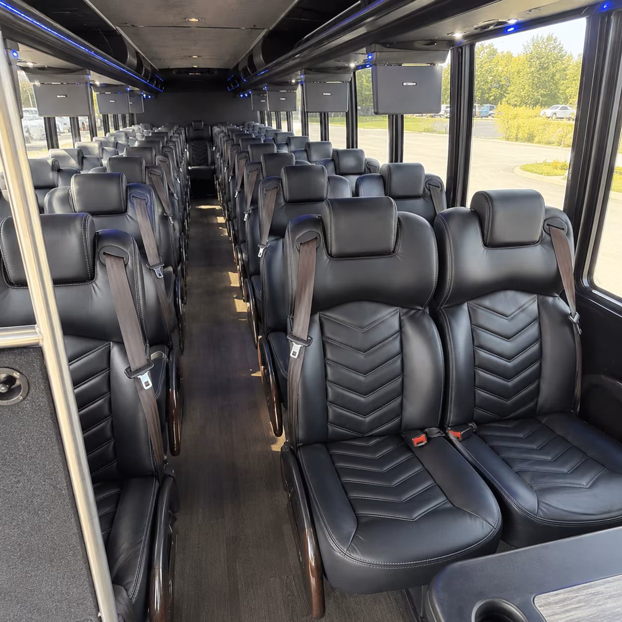 mckinney 25 passenger minibus interior