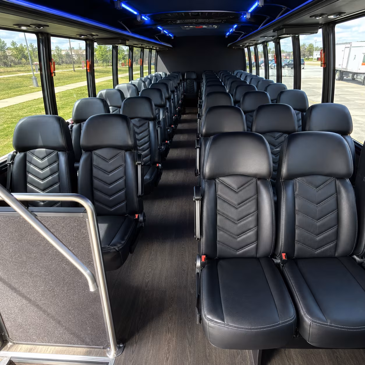 mckinney 30 passenger minibus inside