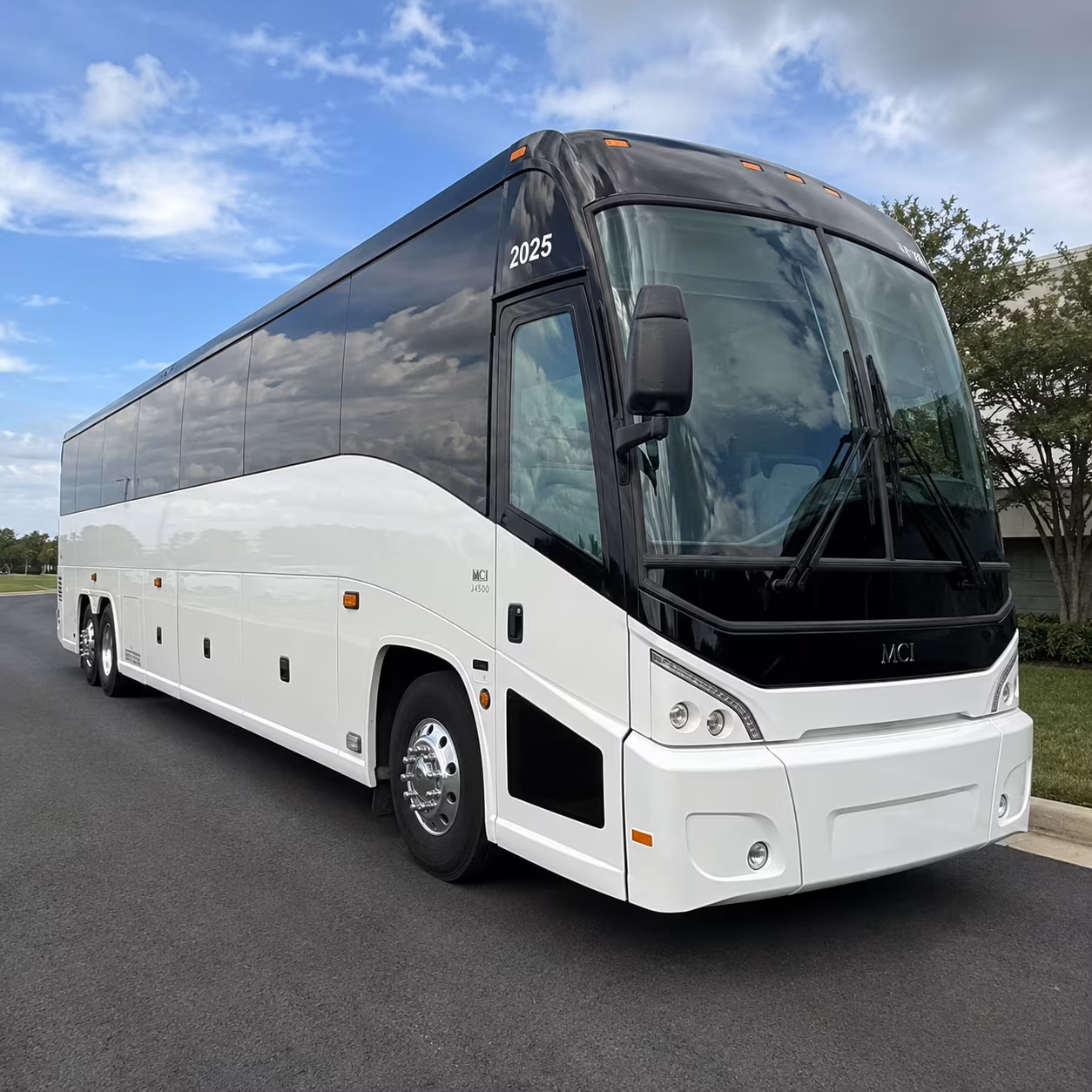 mckinney 56 passenger charter bus