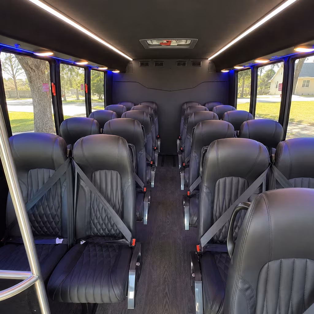 mckinney airport transportation onboard seating