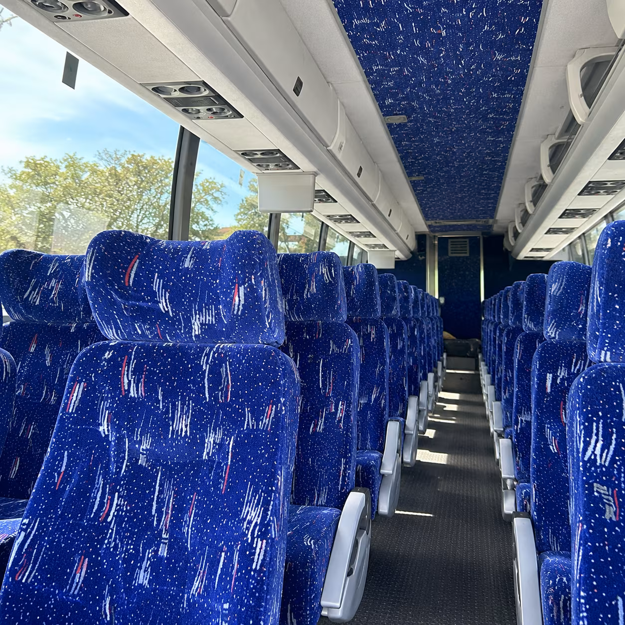 mckinney buses for senior ministry and congregation member shuttles