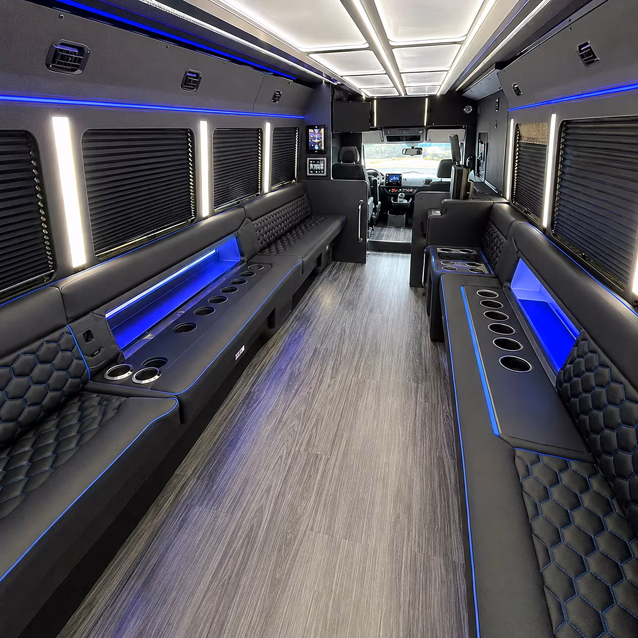 mckinney party bus inside