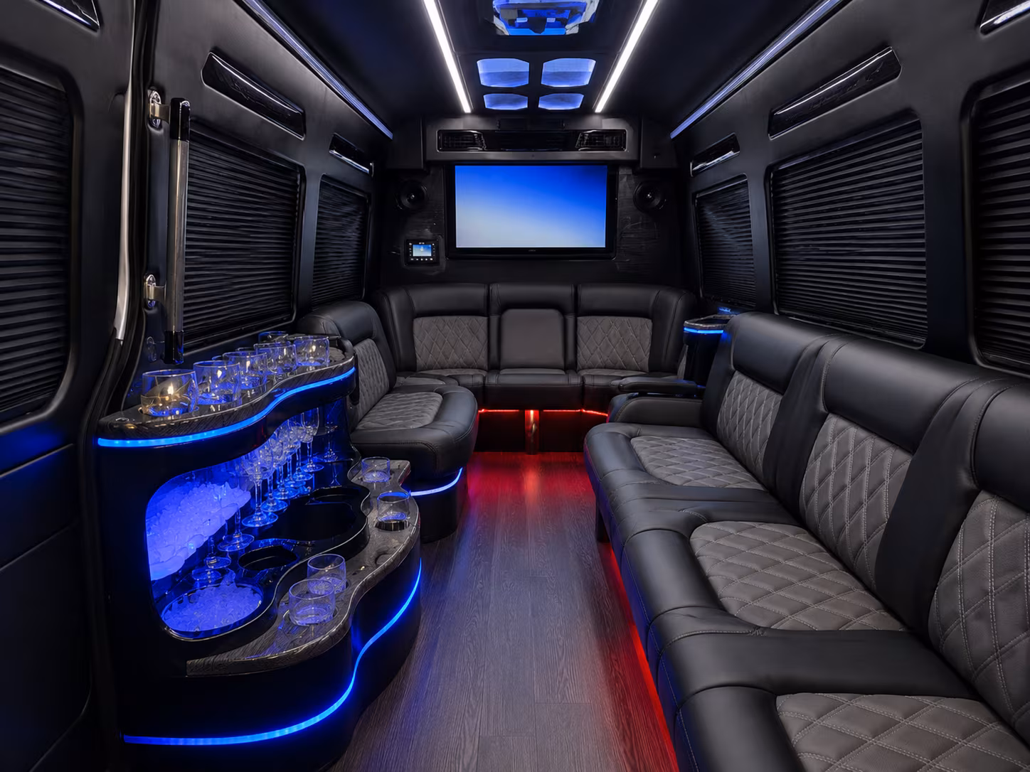 mckinney prom buses for groups heading to venues across dfw