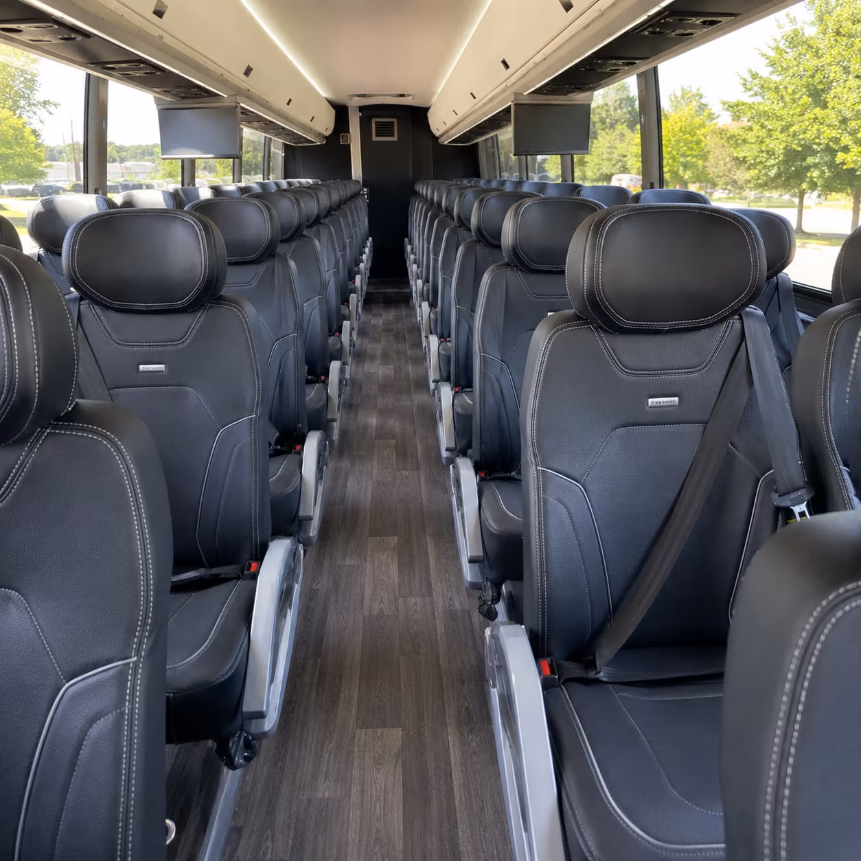 mckinney to dfw airport group charter bus transfers