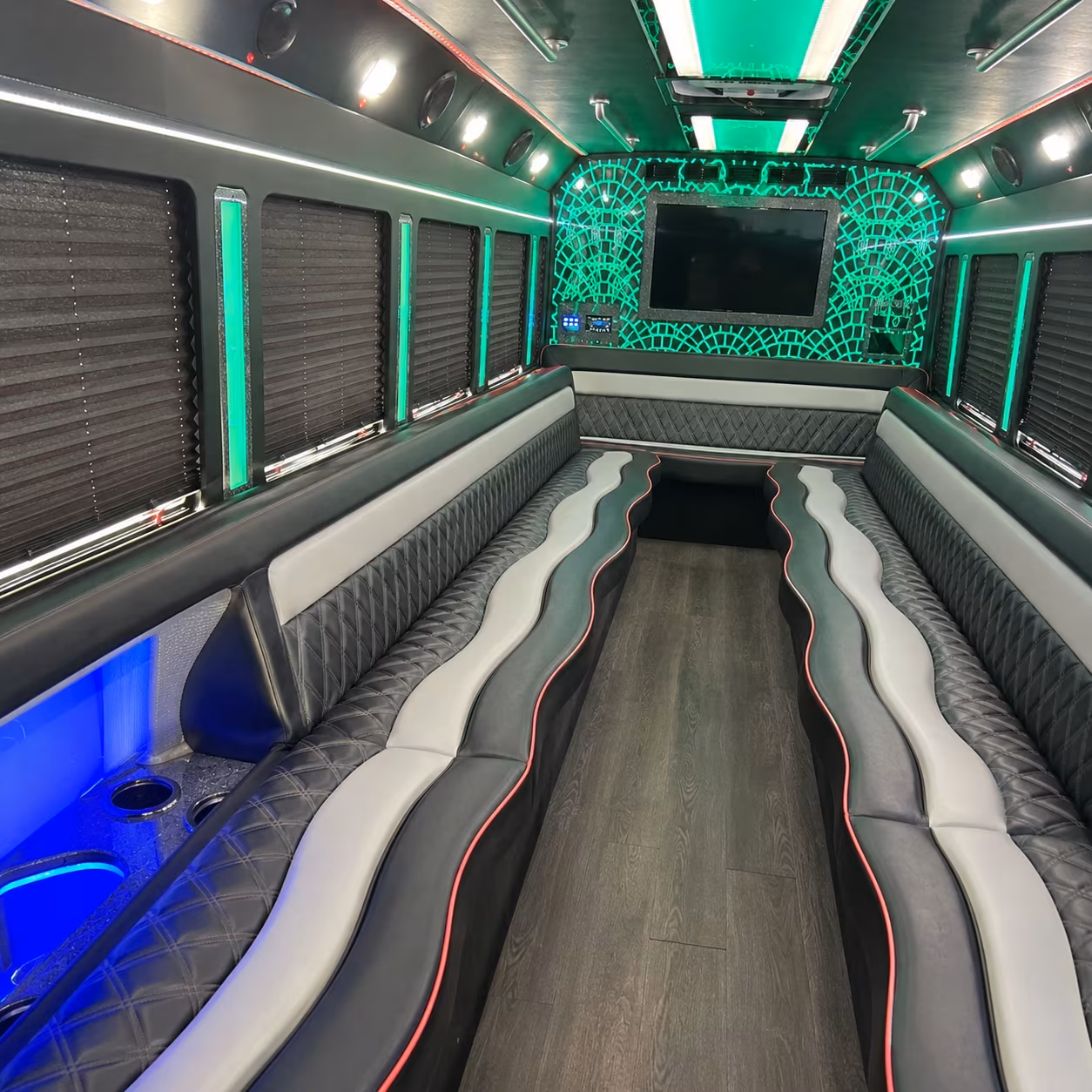 mckinney wedding party bus rental