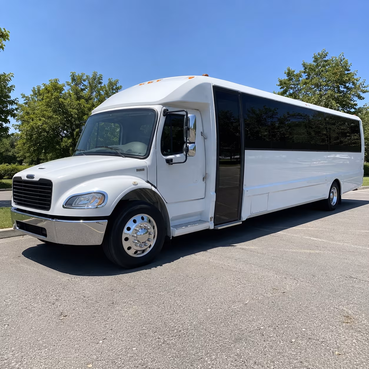 sports team and fan group buses for mckinney events